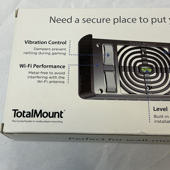 Total Mount Wall Mounting System for Sony PlayStation 4 Slim - NEW - Picture 6 of 7